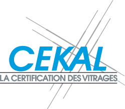 Certification Cekal, certification des vitrages